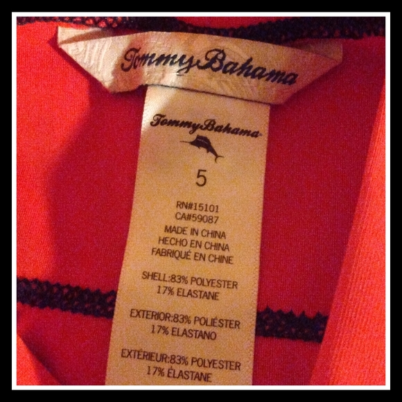 Tommy Bahama 50 SPF Short Sleeve Rash Guard - Picture 6 of 7